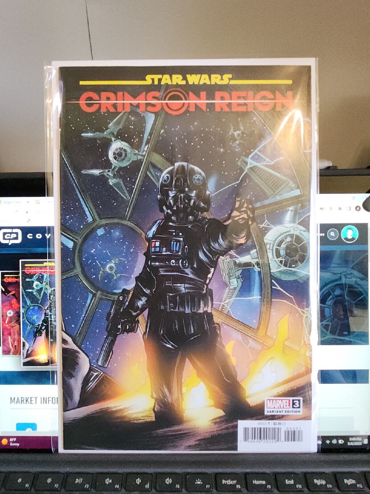 Star Wars Crimson Reign #3 Anindito Connecting Variant Marvel Comics 2022 NM+