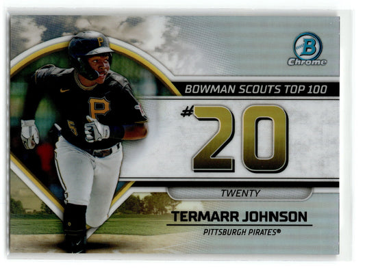 2023 Bowman #BTP-20 Termarr Johnson Bowman Scouts’ Top 100 NM