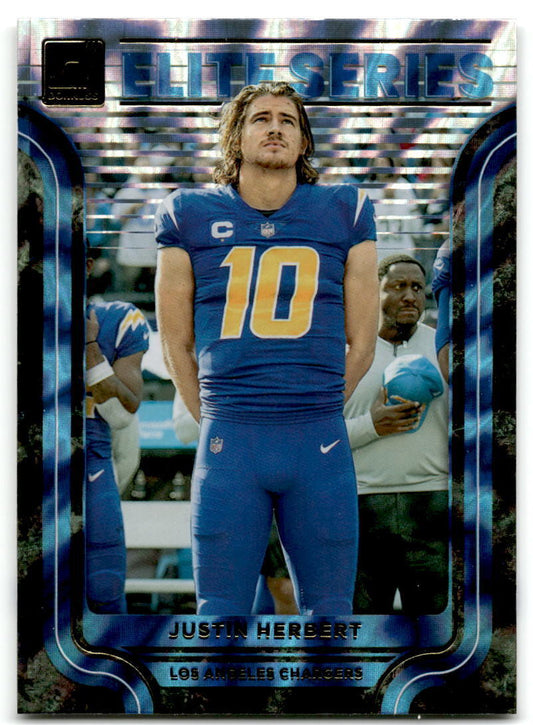 2022 Donruss #ES-11 Justin Herbert The Elite Series NM