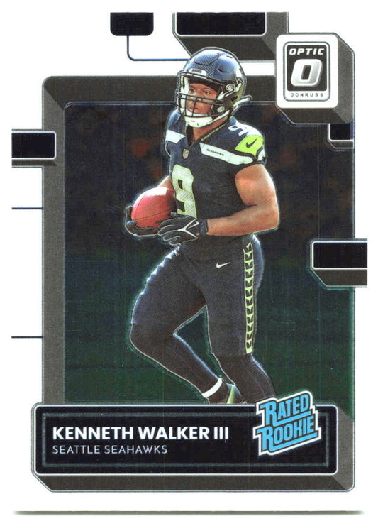 2022 Donruss Optic #218 Kenneth Walker III NM