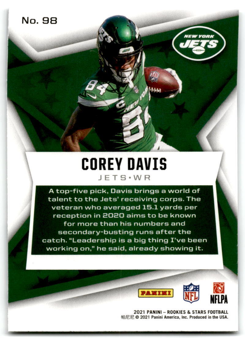 2021 Panini Rookies & Stars #98 Corey Davis NM