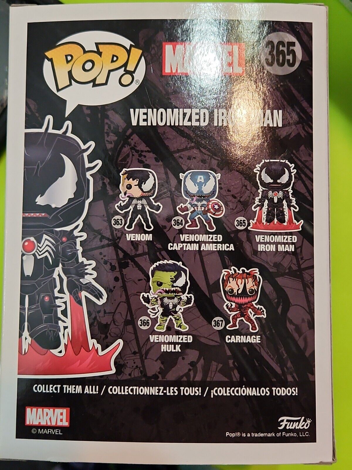 Funko POP! Marvel: Venomized Iron Man #365 Vinyl Figure