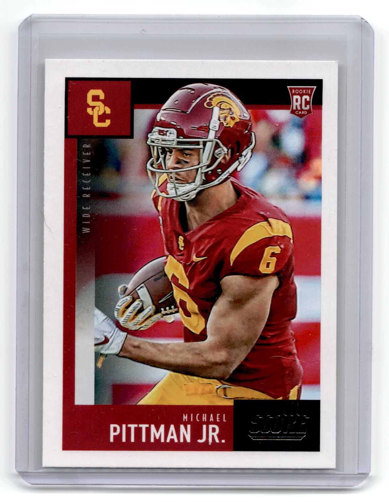 2020 Score #437 Michael Pittman Jr. Gold NM