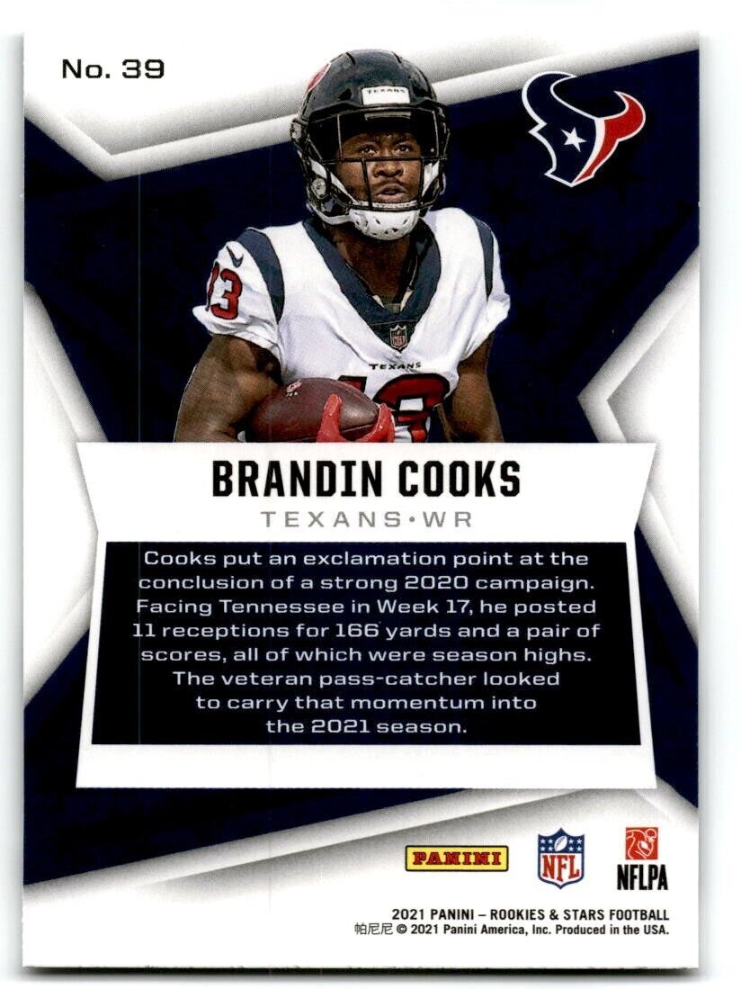 2021 Panini Rookies & Stars #39 Brandin Cooks NM