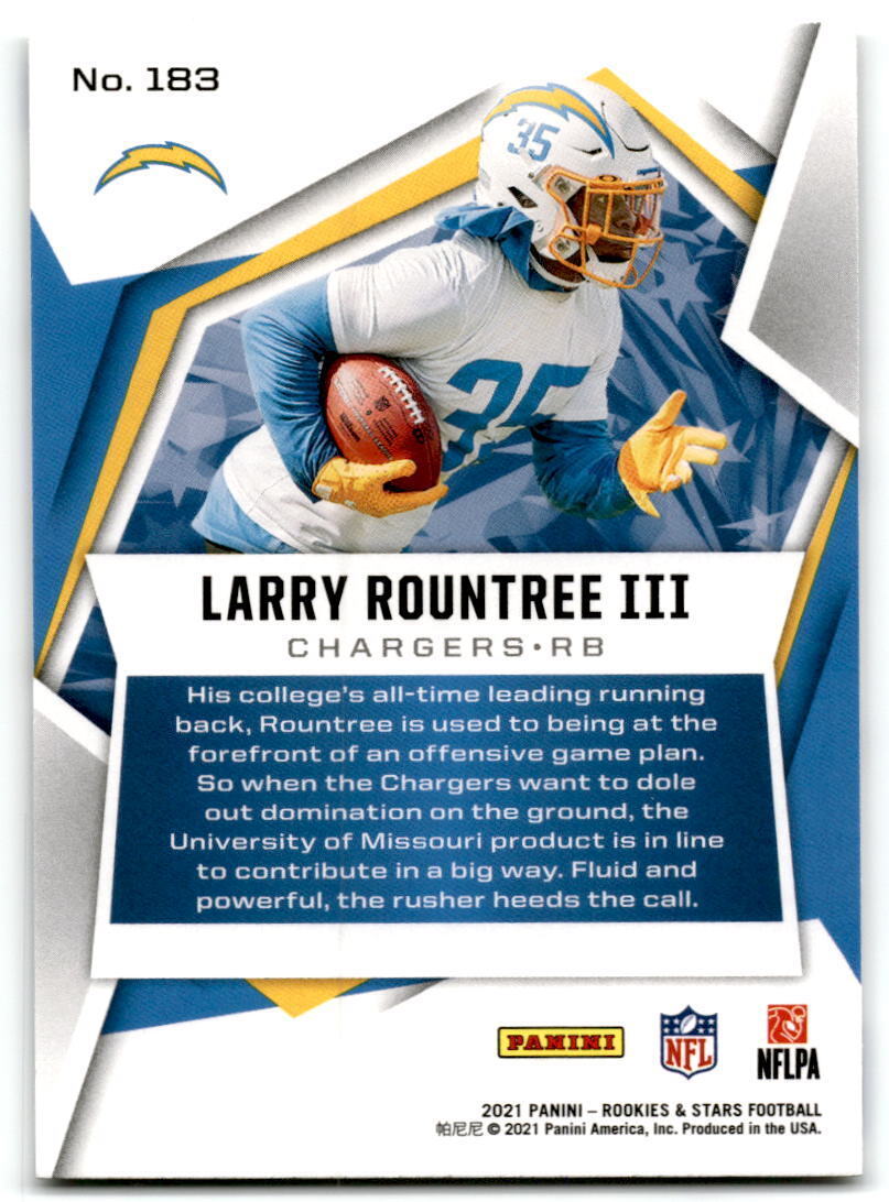 2021 Panini Rookies & Stars #183 Larry Rountree III NM