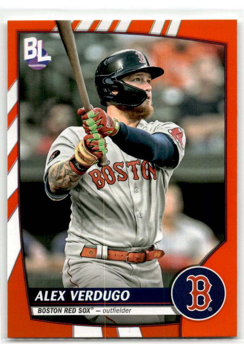 2023 Topps Big League #168 Alex Verdugo Electric Orange NM