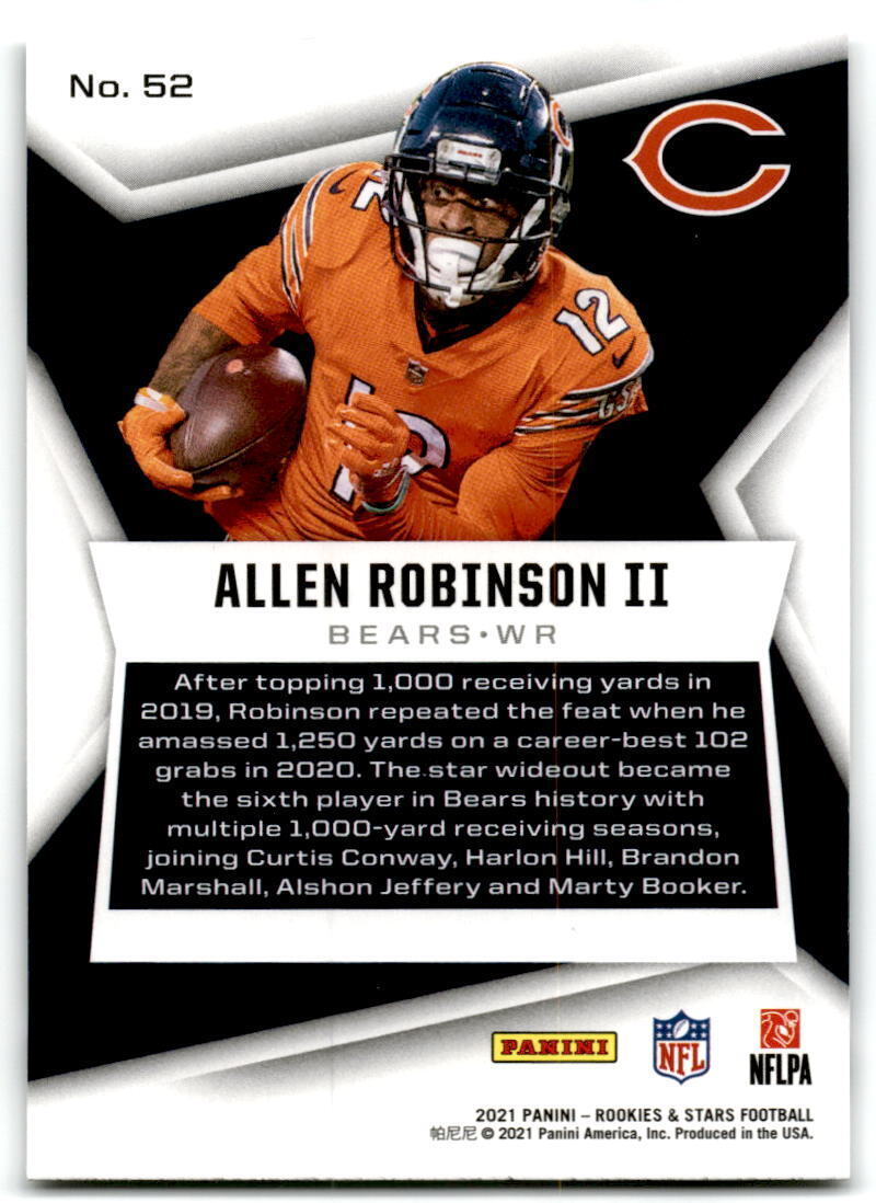 2021 Panini Rookies & Stars #52 Allen Robinson II NM