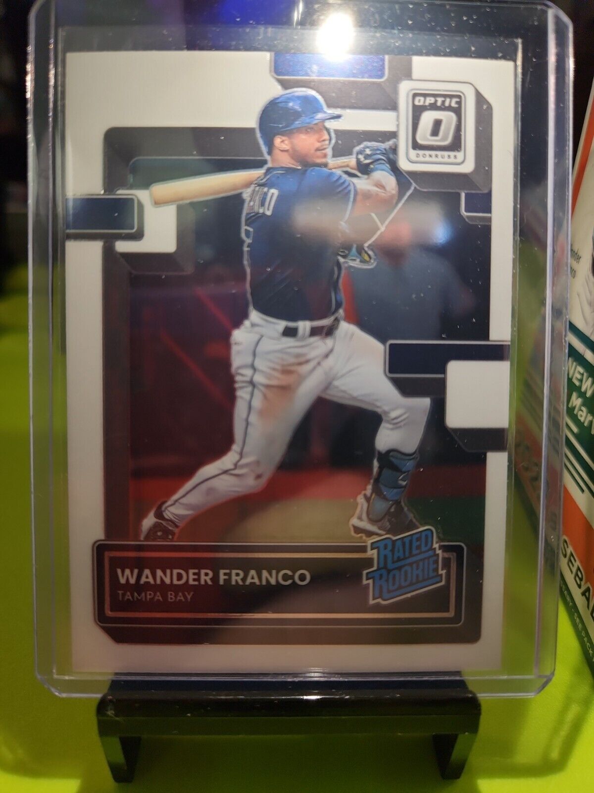 2022 Panini Donruss Optic Wander Franco #34 Base Rated Rookie RC Rays✅