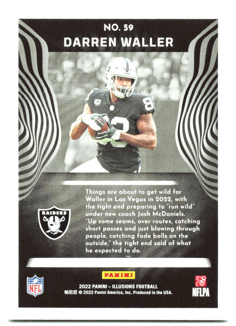 2022 Panini Illusions #59 Darren Waller NM