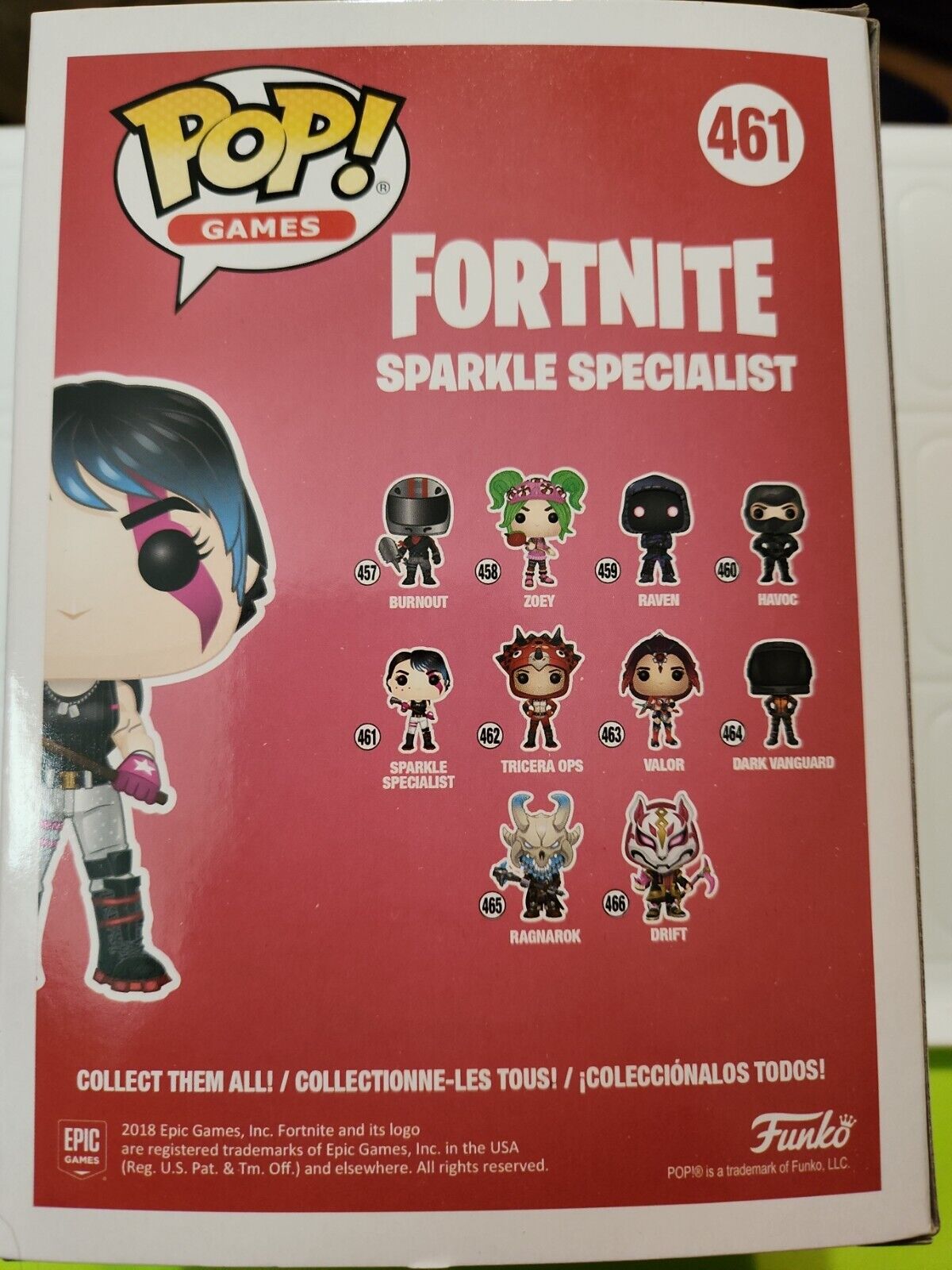 Funko POP! Games - Fortnite S2 Vinyl Figure - SPARKLE SPECIALIST #461 - New