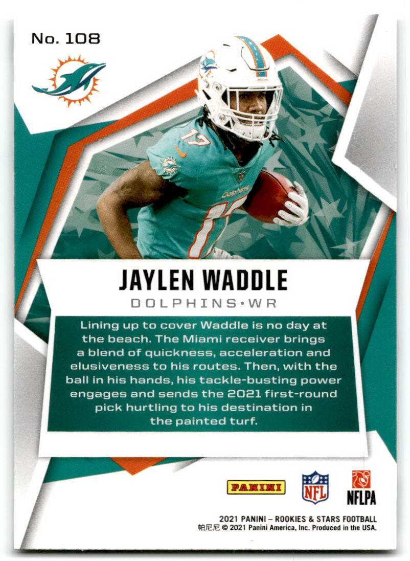 2021 Panini Rookies & Stars #108 Jaylen Waddle NM