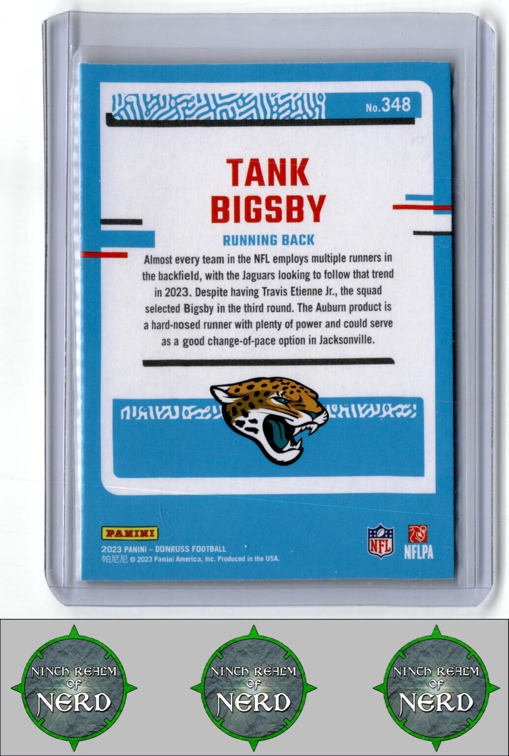 2023 Donruss #348 Tank Bigsby