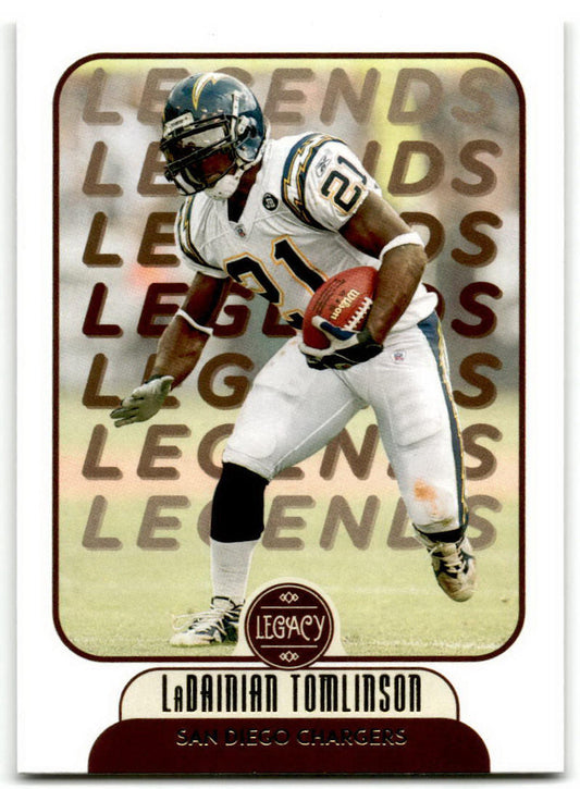 2021 Panini Legacy #132 LaDainian Tomlinson Autographs Black NM