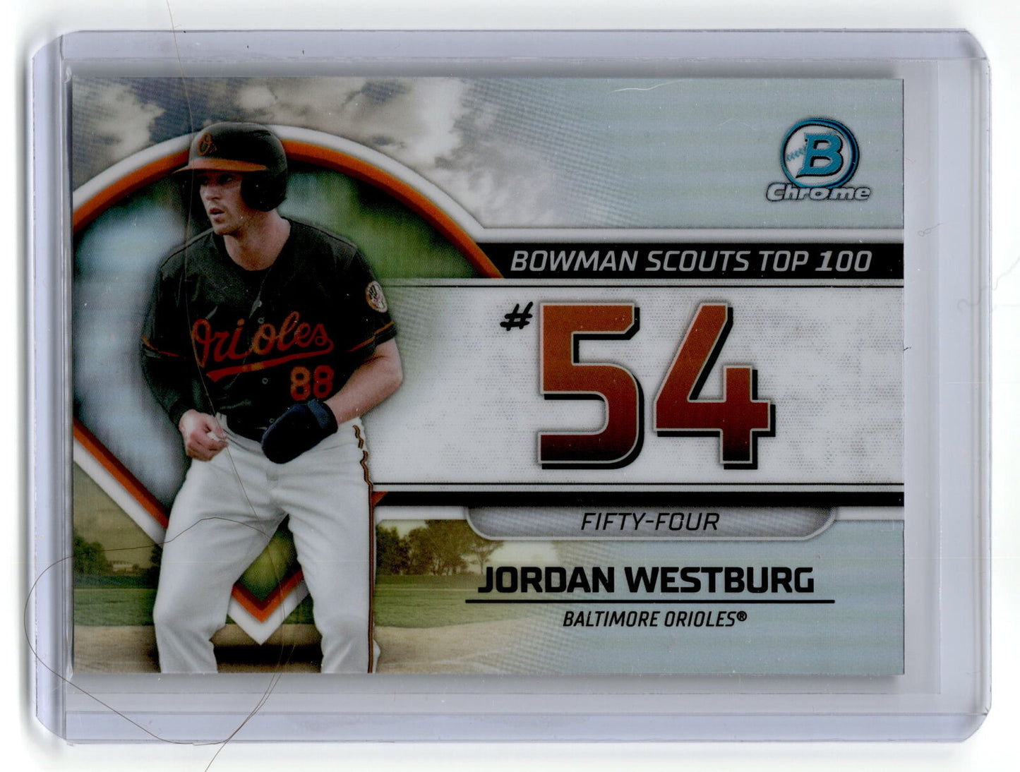 2023 Bowman #BTP-54 Jordan Westburg Bowman Scouts’ Top 100 NM