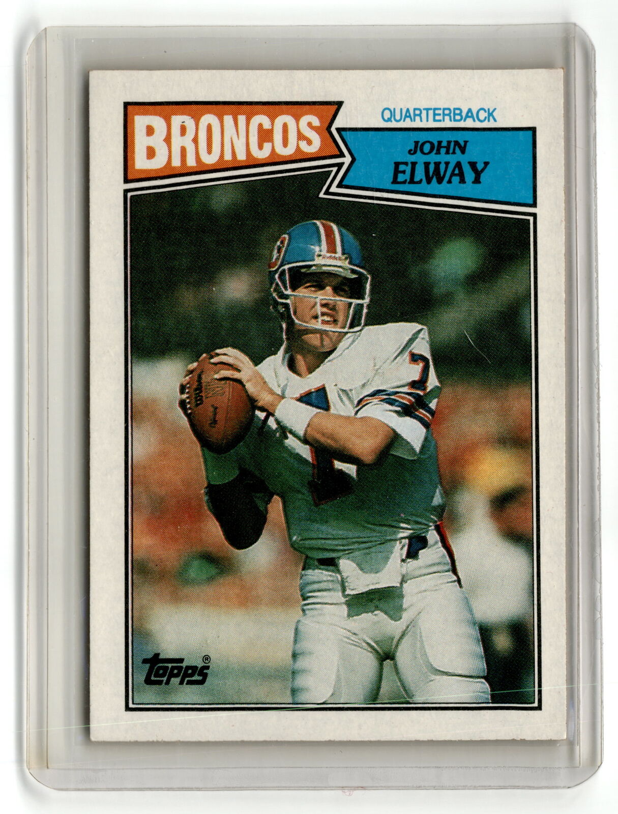 1987 Topps #31 John Elway NM