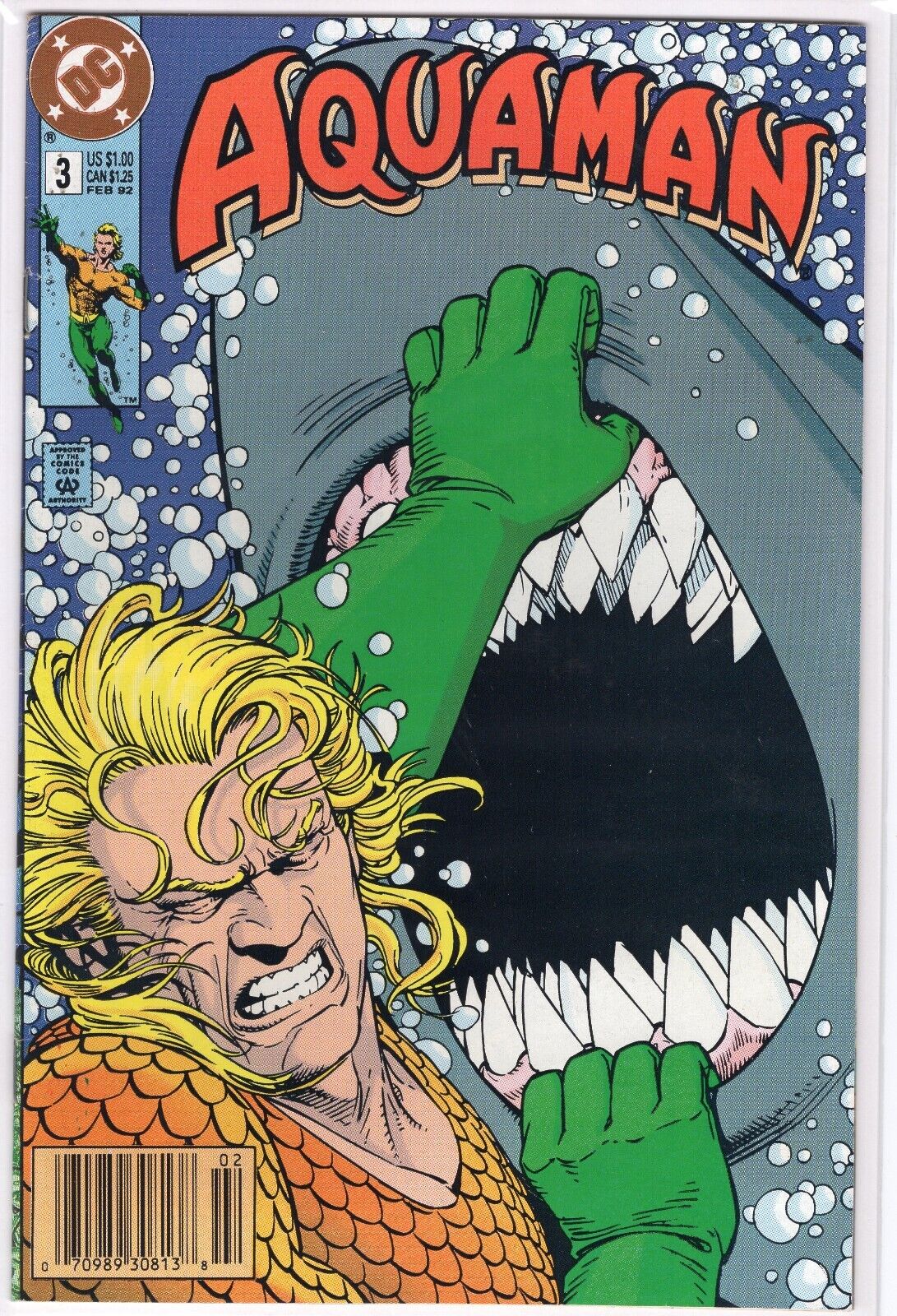 Aquaman #3 DC 1992 Comic Books