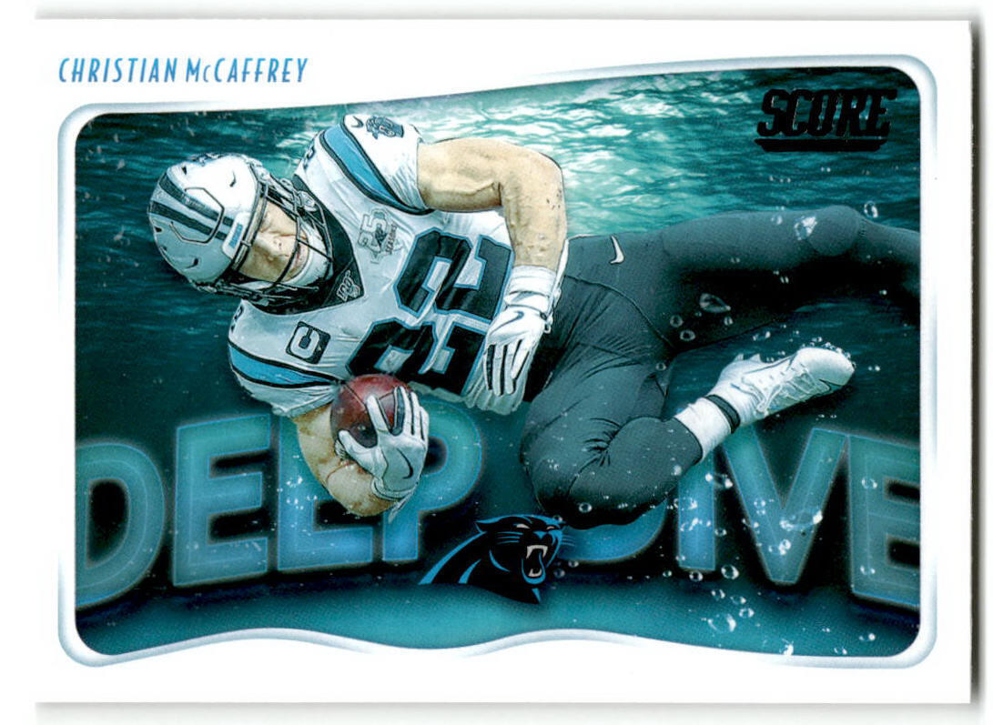 2020 Score #DD-CM Christian McCaffrey Deep Dive Red NM