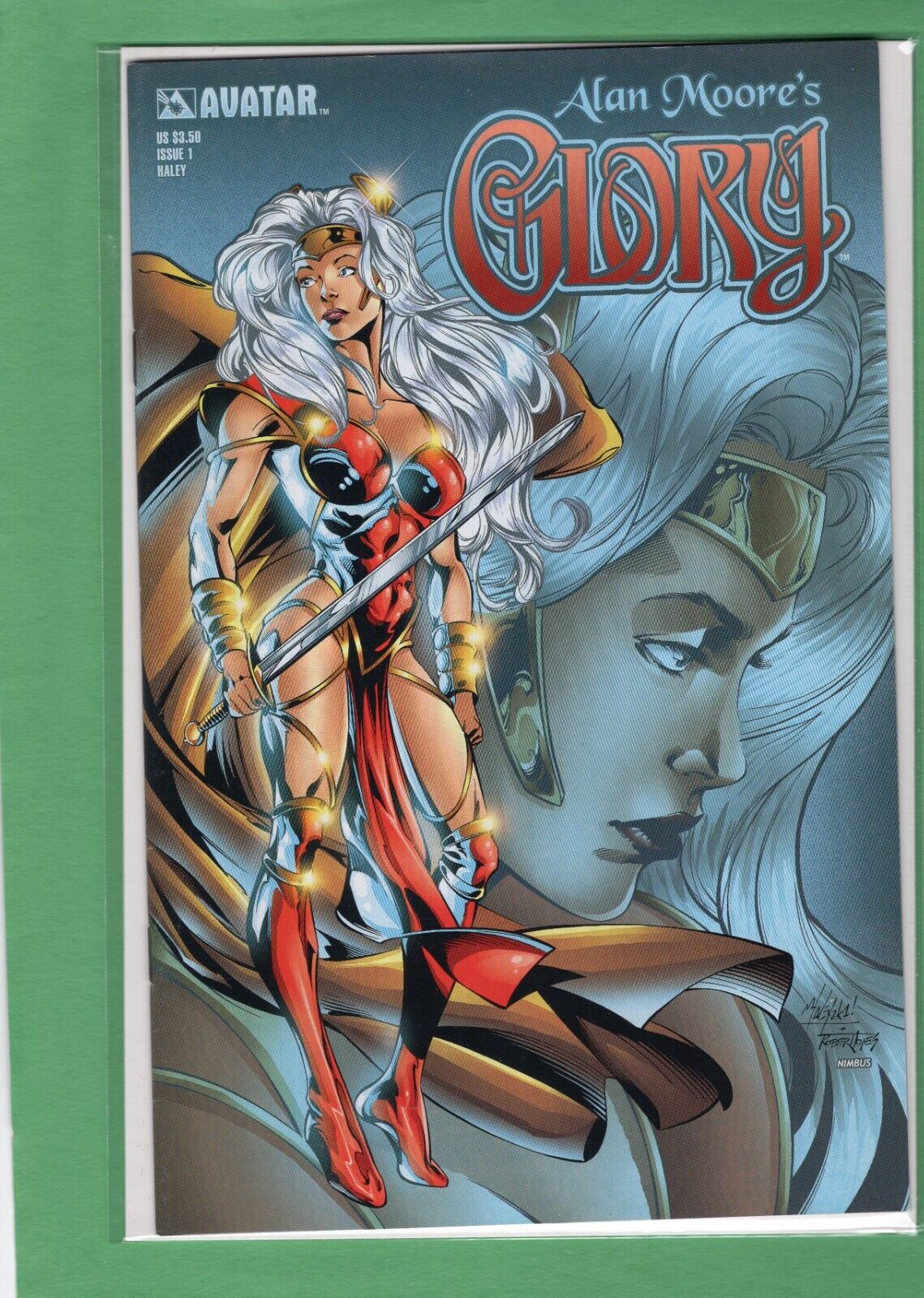 GLORY #1B VOL. 3 VARIANT AVATAR COMIC BOOK 