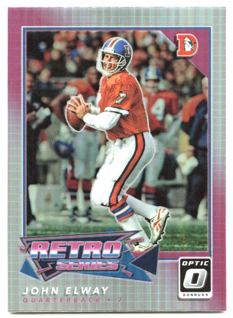 2022 Donruss Optic #RS-3 John Elway Retro Series Holo NM