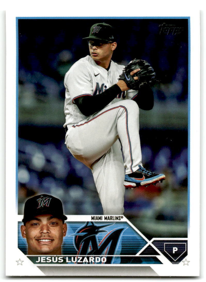 2023 Topps #563 Jesús Luzardo NM