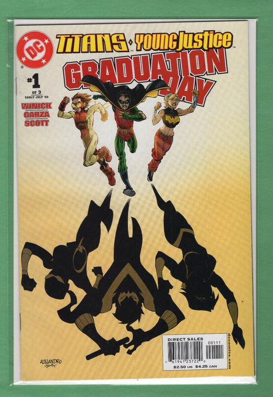 Titans/Young Justice: Graduation Day #1 DC Comic Book 2003 Sleeved/Boarded (FN)