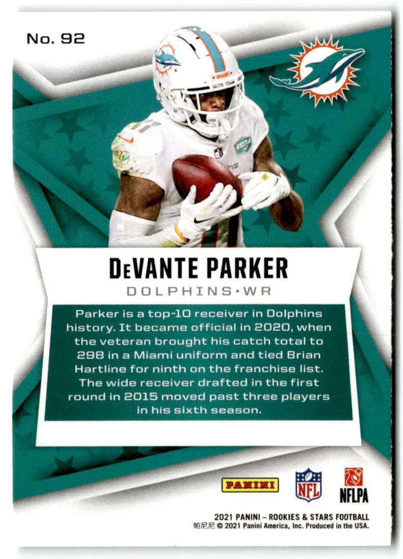 2021 Panini Rookies & Stars #92 DeVante Parker NM