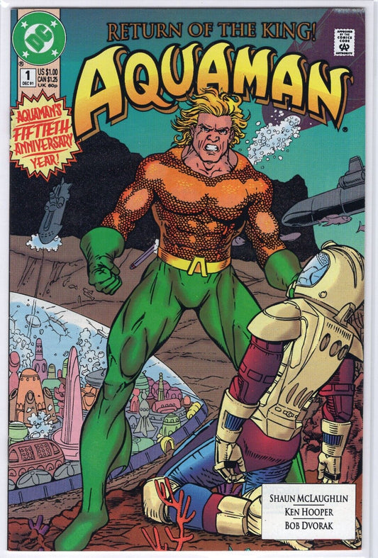 DC  Aquaman #1 Return Of The King!