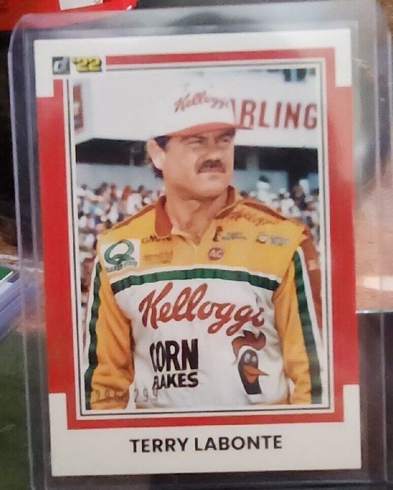 2022 Donruss Racing Base Retro 1981 Red #176 Terry Labonte /299 - Chevrolet