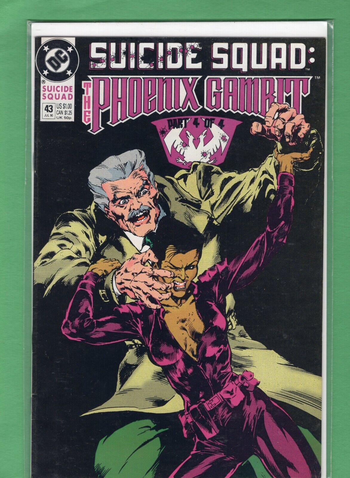 SUICIDE SQUAD # 43 1990 THE PHOENIX GAMBIT DC COMIC