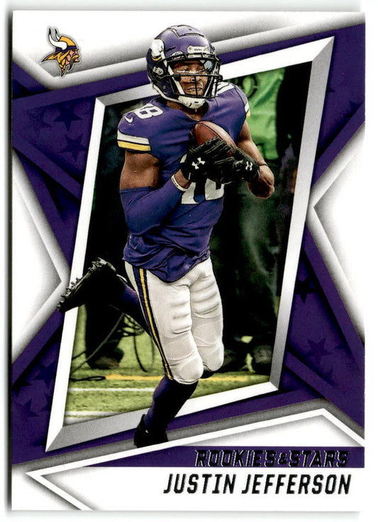 2021 Panini Rookies & Stars #61 Justin Jefferson Green NM