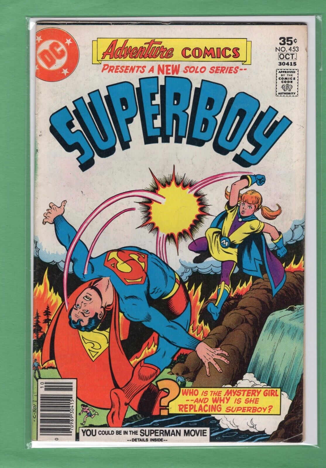 ADVENTURE COMICS #453 SUPERBOY COMIC 1977 DC