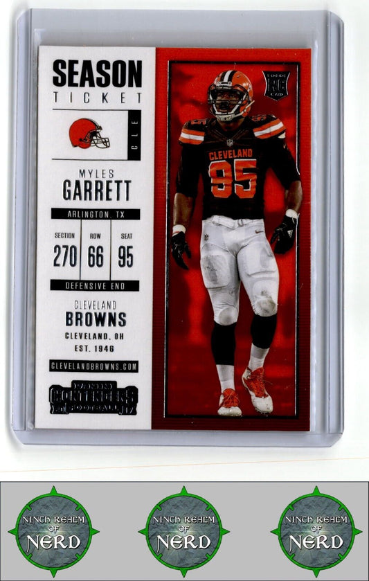 2017 Panini Contenders #44 Myles Garrett