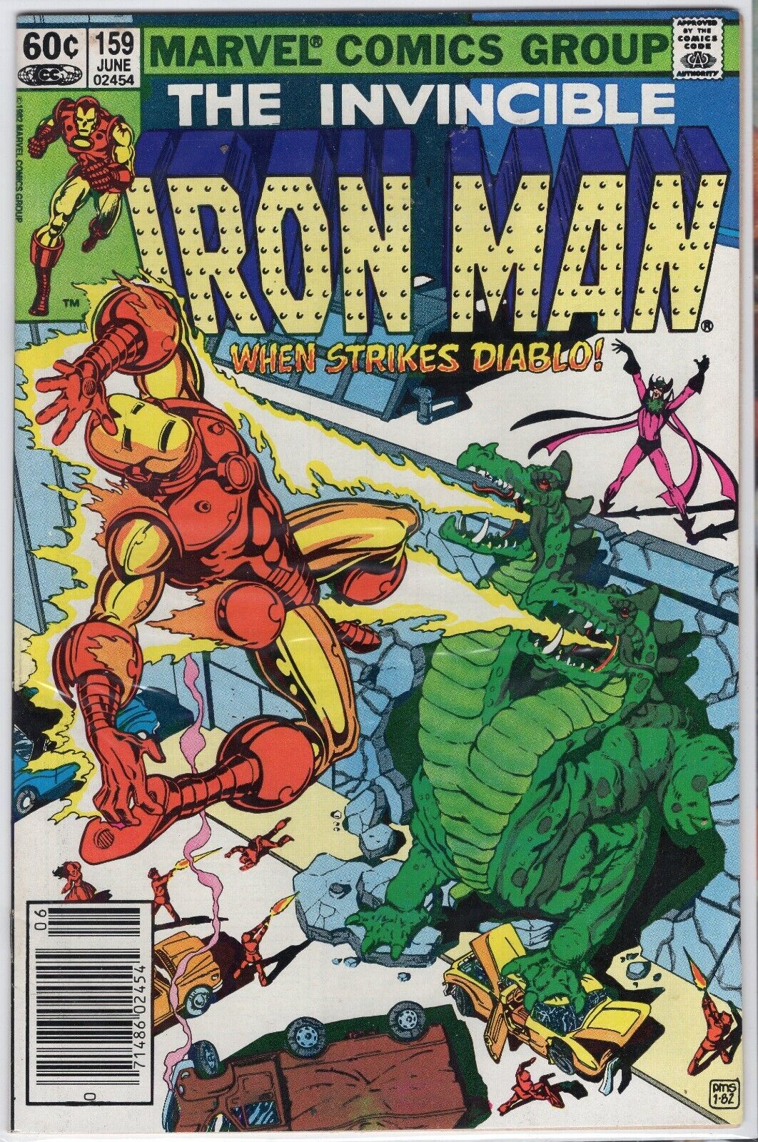 The Invincible Iron Man #159 June 1982 Marvel Comics 