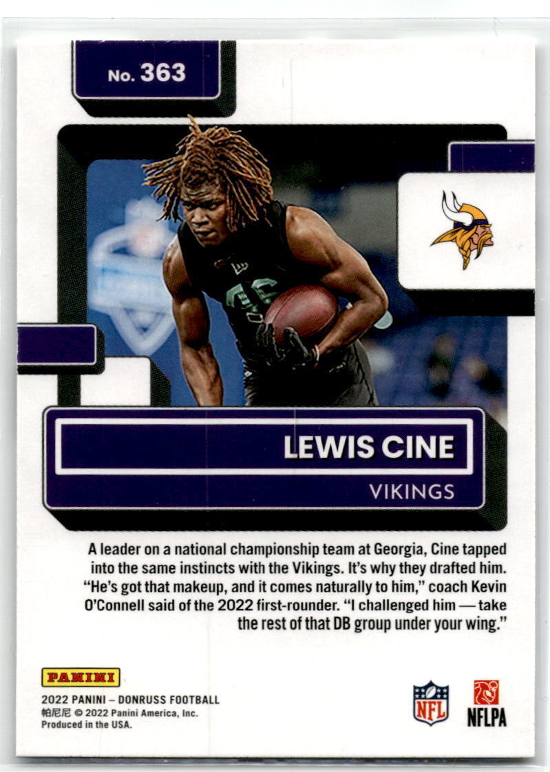 2022 Donruss #363 Lewis Cine NM