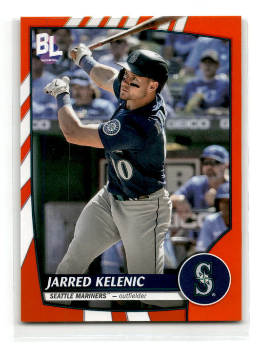 2023 Topps Big League #141 Jarred Kelenic Electric Orange NM