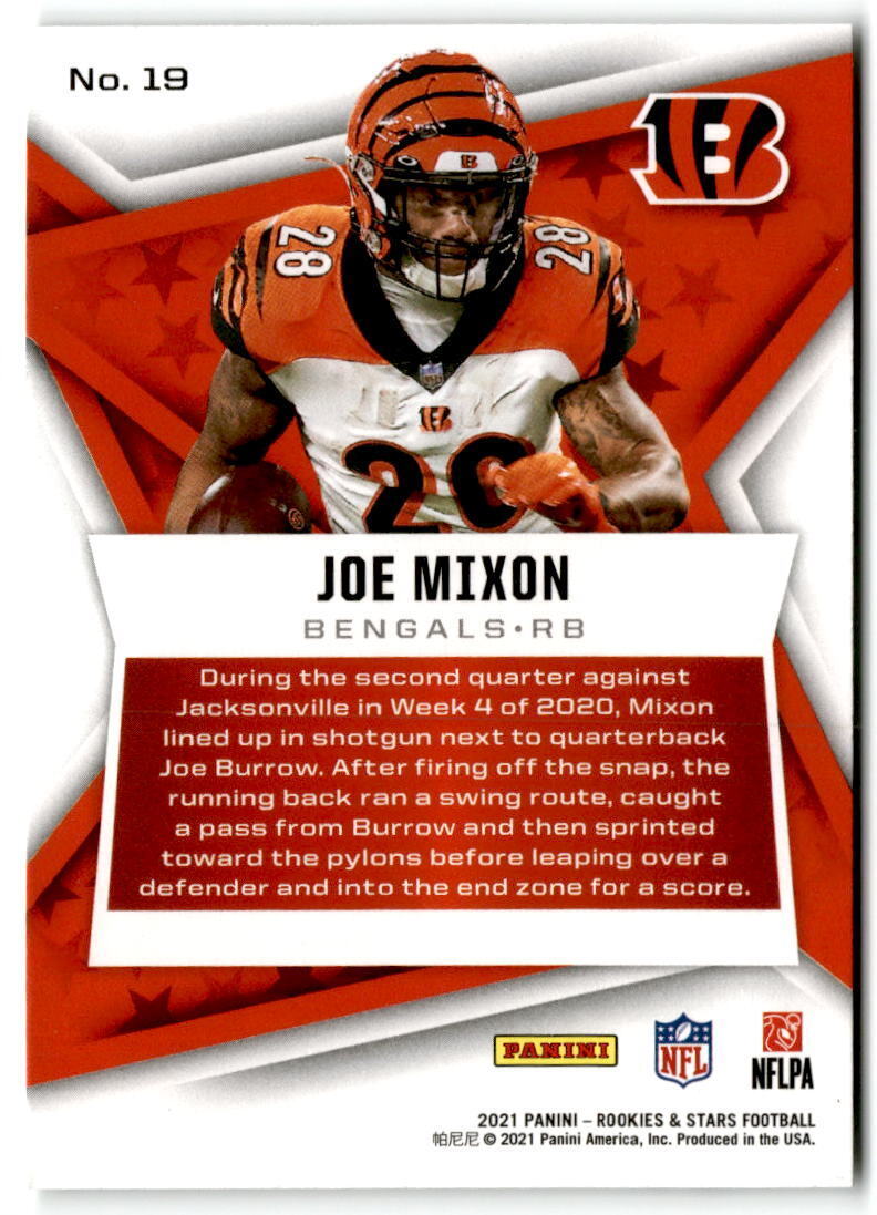 2021 Panini Rookies & Stars #19 Joe Mixon Green NM