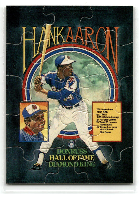 1986 Donruss #602 Hank Aaron NM