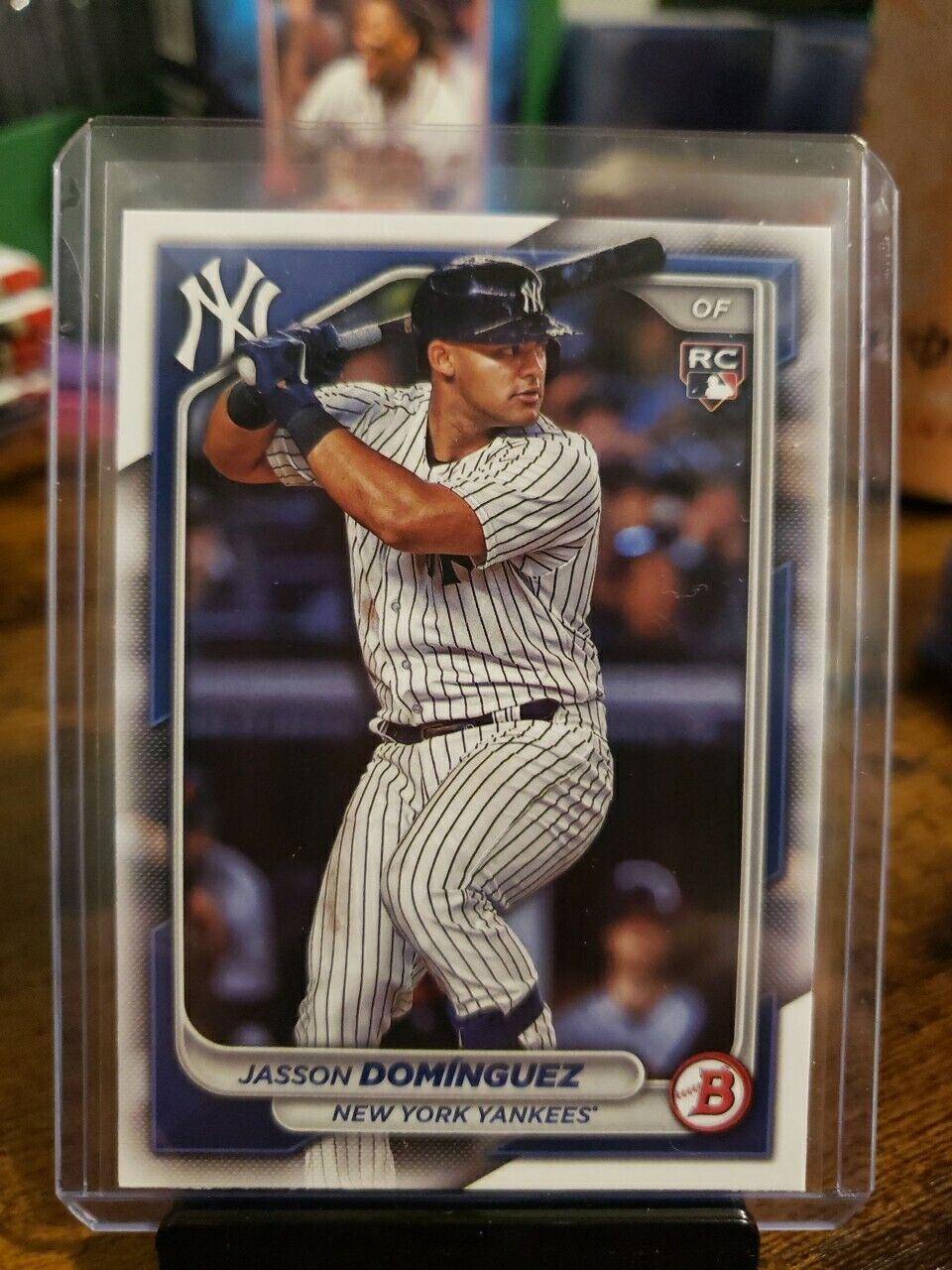 2024 Bowman Jasson Dominguez RC #17 Yankees Rookie