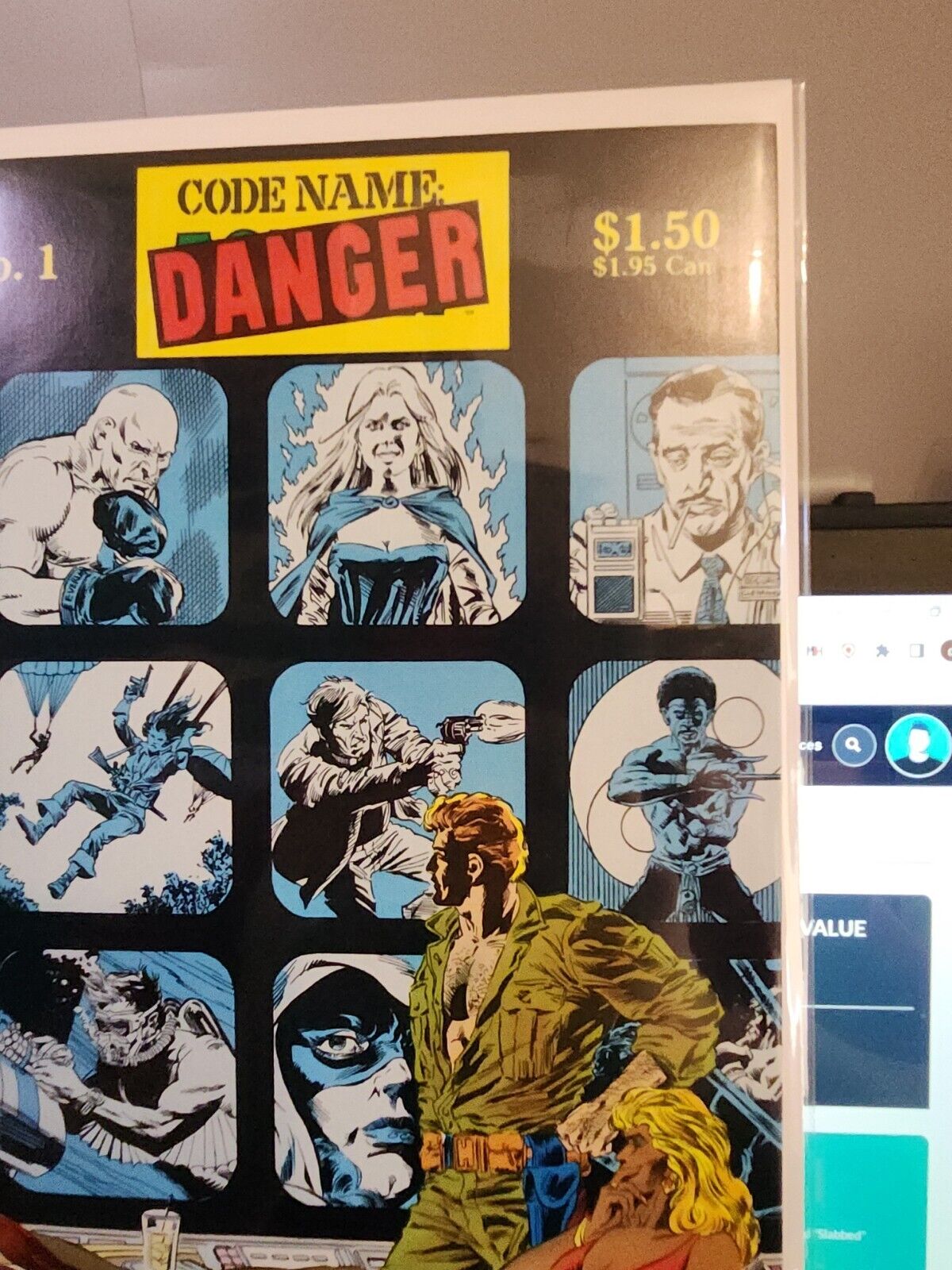 Code Name Danger #1 Lodestone Publishing Comic 1985 | Combined Shipping B&B