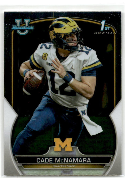 2022 Bowman Chrome University #99 Cade McNamara NM