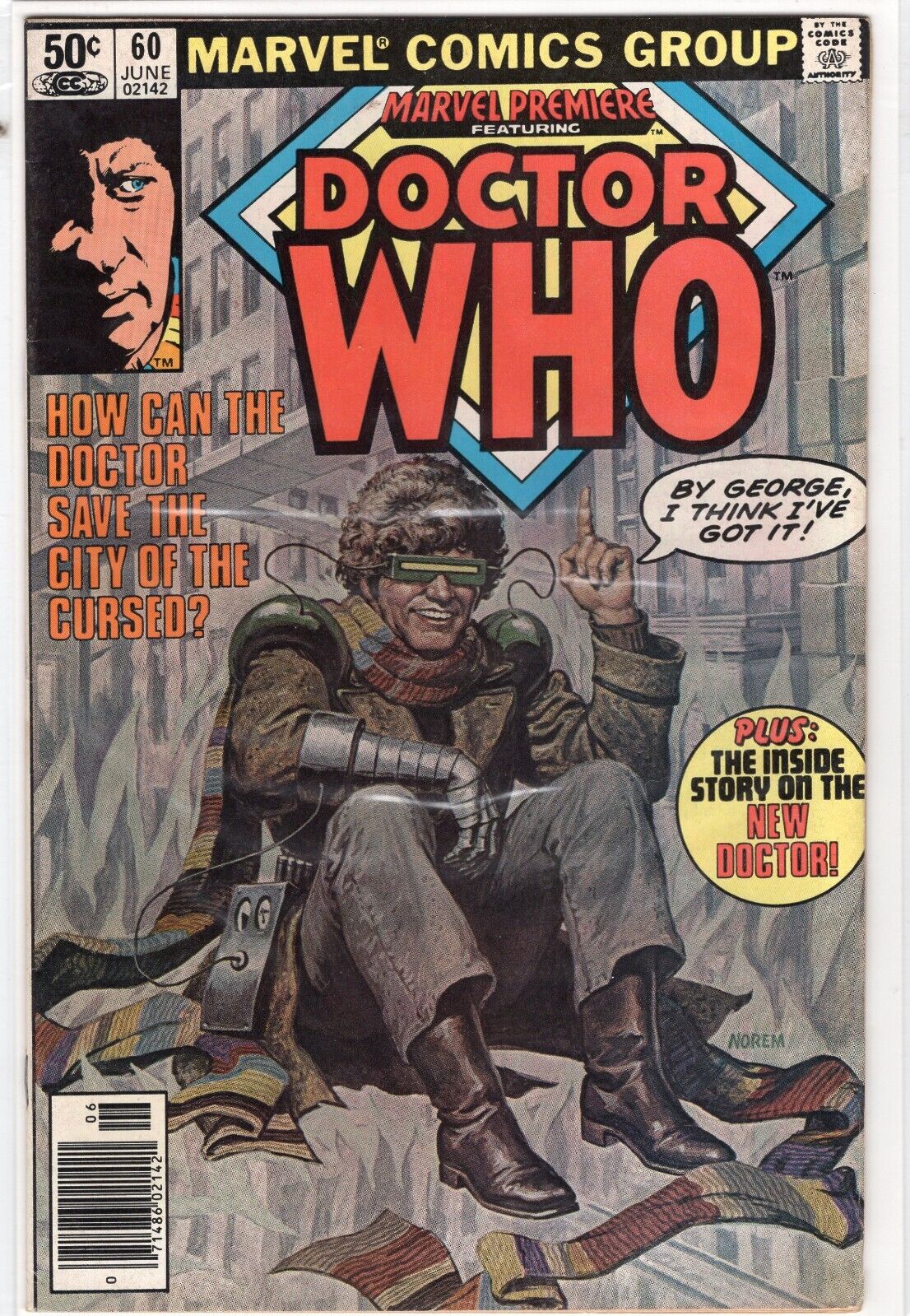 DOCTOR WHO CITY OF THE CURSED VOL1 #60 (MARVEL COMICS 1981)