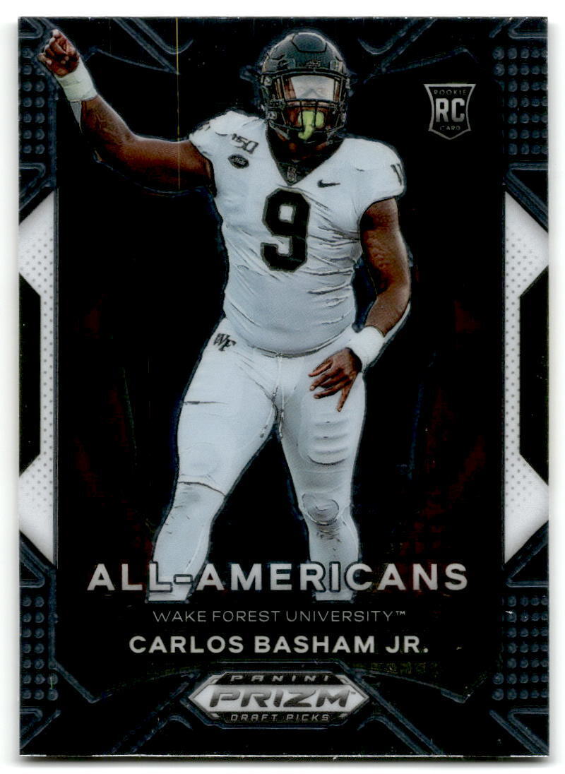 2021 Panini Prizm Draft Picks Collegiate #197 Carlos Basham Jr. NM