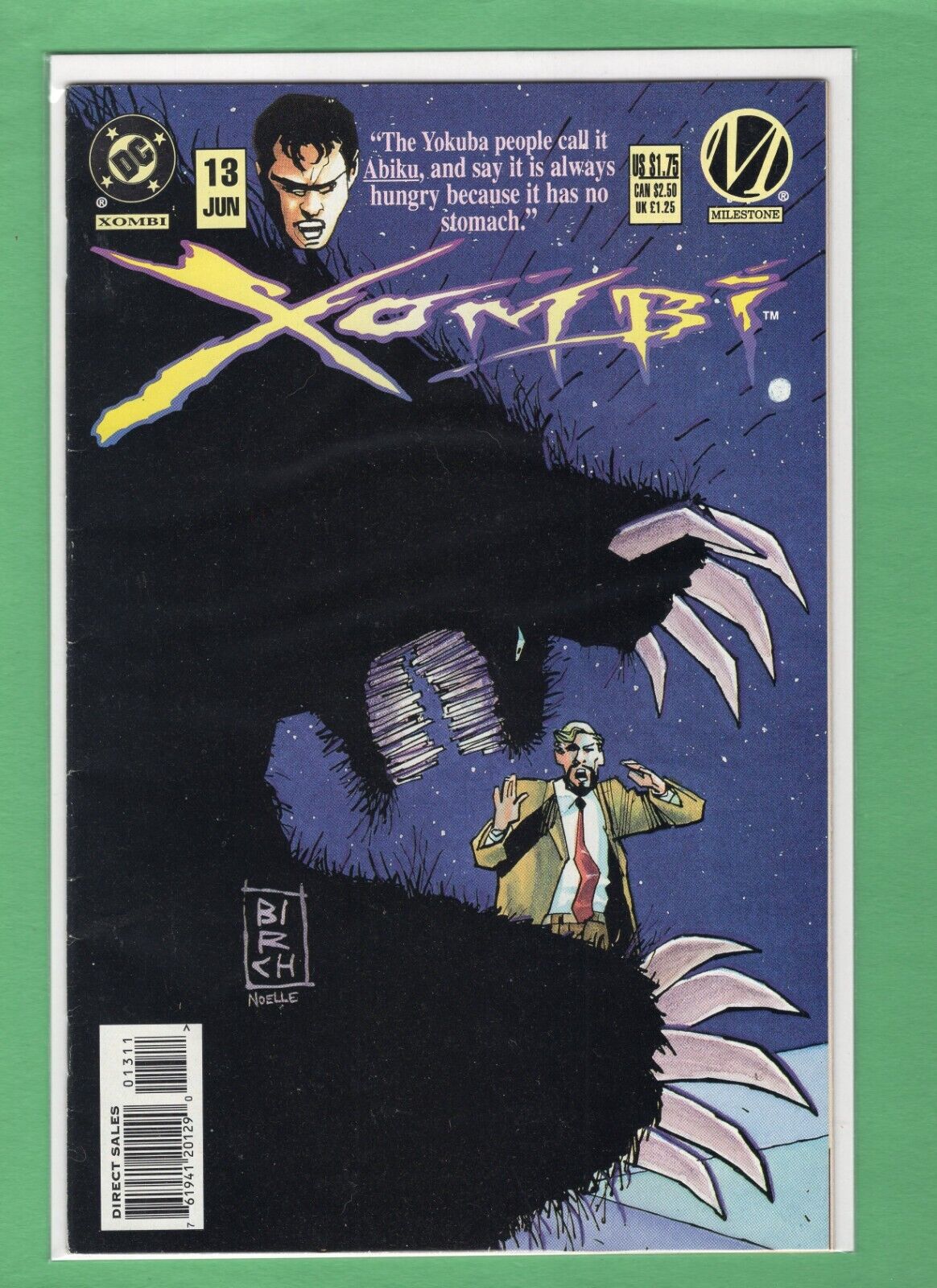 xombi #13 1995 dc comics