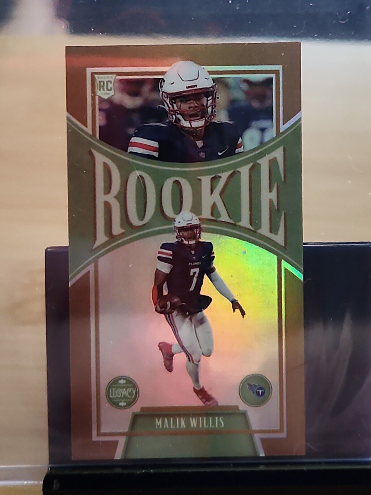 🏈 2022 Panini Legacy MALIK WILLIS ROOKIE RC Mini /75 *Tennessee Titans* 📈📈 🏈