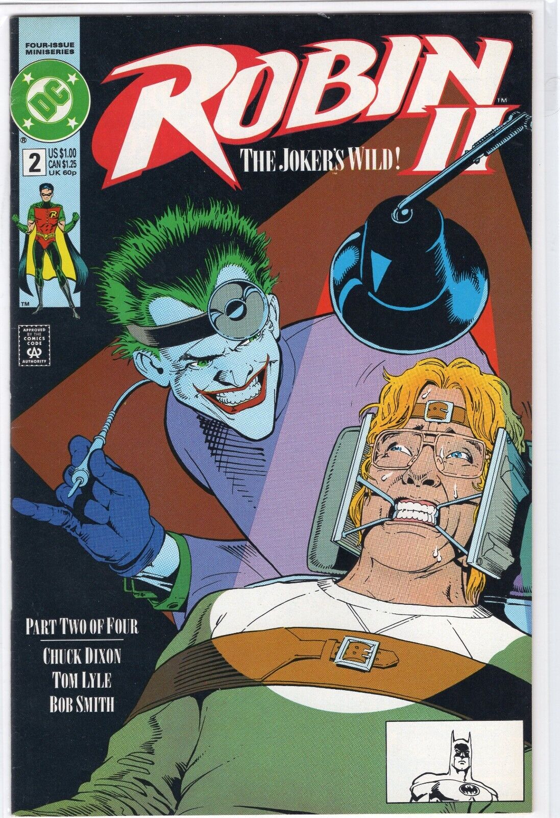 Robin II #2 of 4 DC 1991 Joker Cover Comic Book