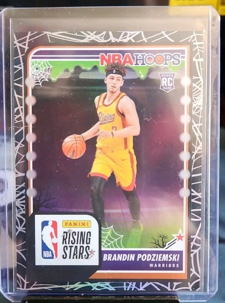 2023-24 Haunted Hoops BRANDIN PODZIEMSKI Black Holo Webs Rising Stars Rookie SP