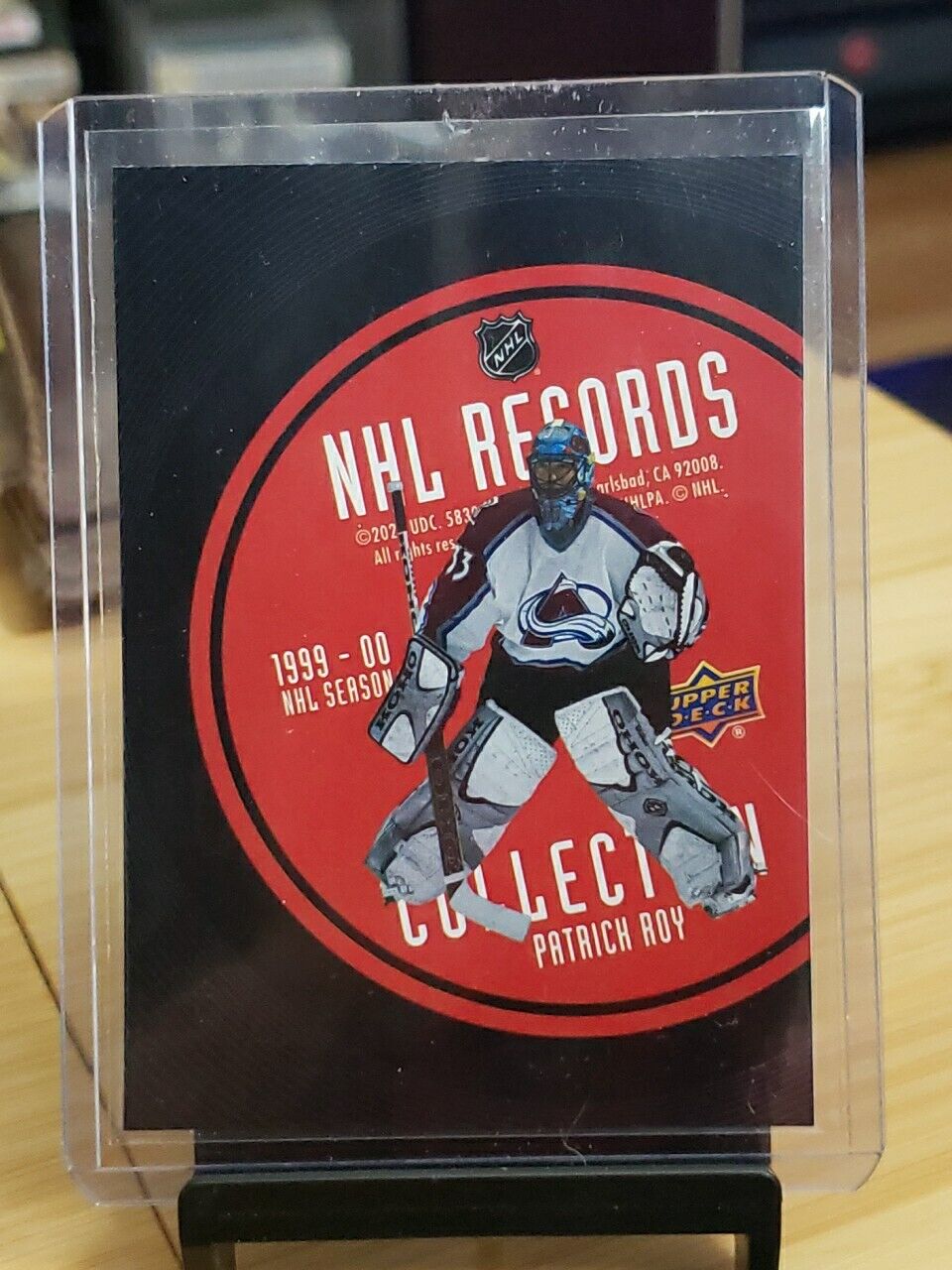 2021-22 Extended Series Record Collections #RB-11 Patrick Roy