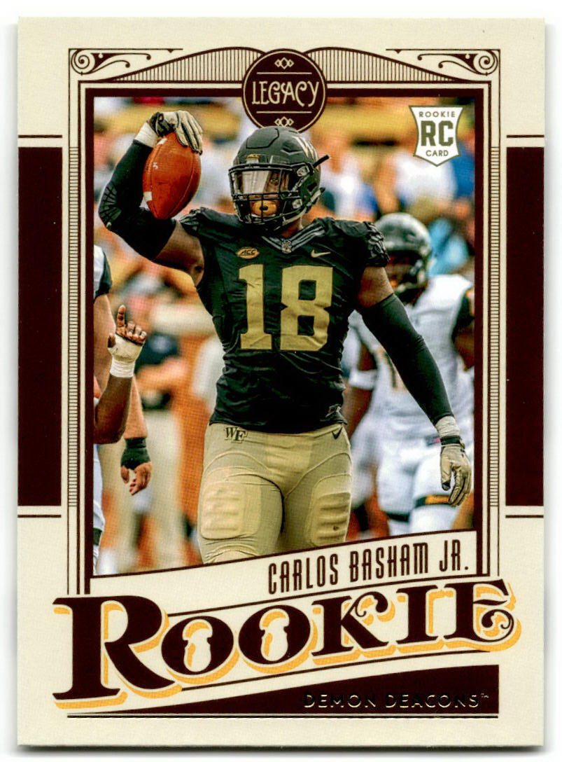 2021 Panini Legacy #185 Carlos "Boogie" Basham NM