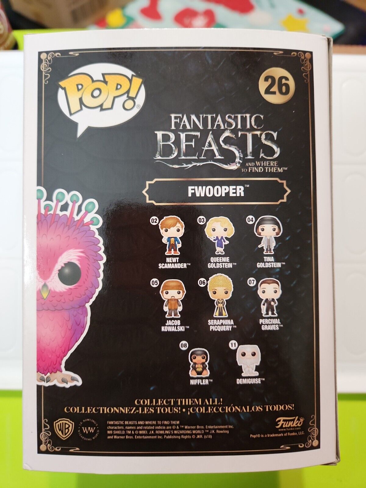 Funko Pop! Fwooper #26 Fantastic Beasts  - Funko Shop Exclusive Vinyl Figure