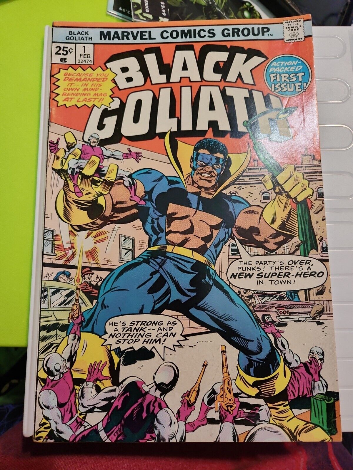 Black Goliath #1 - Origin of Black Goliath!